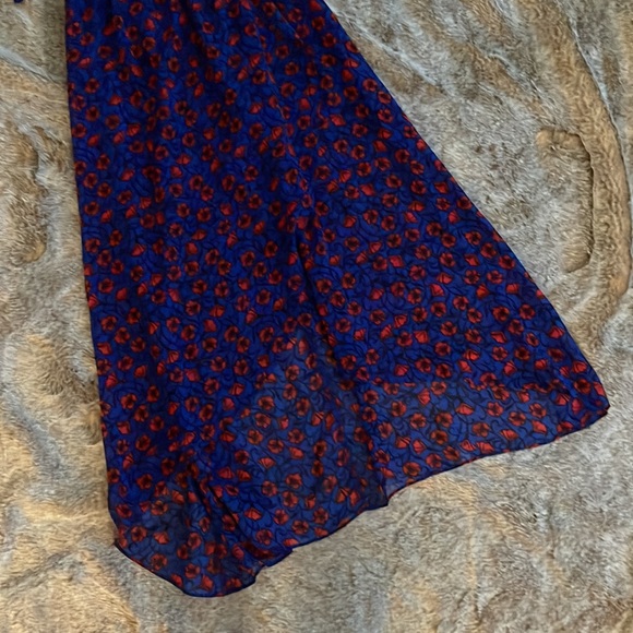 Disney Snow White Short Sleeve Floral Print High/Low Dress Small - Picture 6 of 12